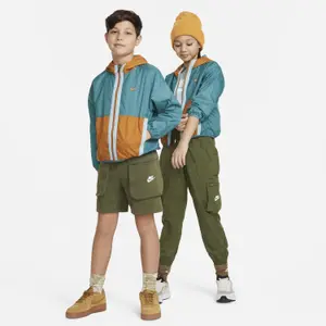 Oversized waterproof jacket for kids Nike image-4