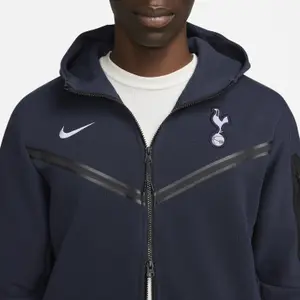 Tottenham tech wr hooded zip sweatshirt image-3