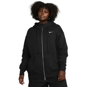 Sweatshirt à capuche zippé oversize femme Nike Phoenix Fleece image-1