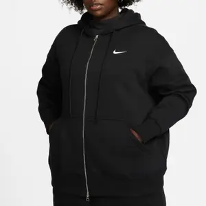 Sweatshirt à capuche zippé oversize femme Nike Phoenix Fleece image-2