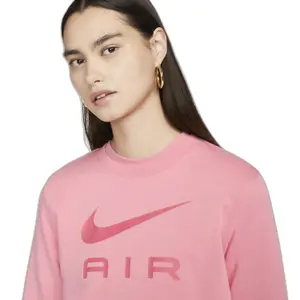 Sweatshirt Rundhalsausschnitt Frau Nike Air image-4