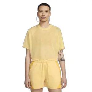 Women's mesh crop top Nike Air AOP image-0