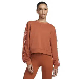 Sweatshirt round neck woman Nike Dri-FIT Get Fit Nvlty image-0