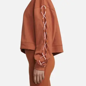 Sweatshirt round neck woman Nike Dri-FIT Get Fit Nvlty image-3