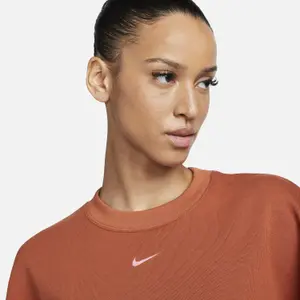 Sweatshirt round neck woman Nike Dri-FIT Get Fit Nvlty image-4