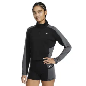 Women's 1/2 zip long sleeve jersey Nike Dri-Fit image-0