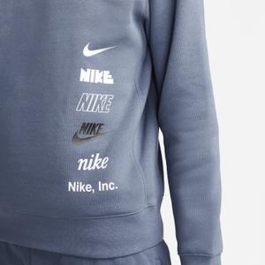 Sweatshirt pescoço redondo Nike Club + BB Mlogo image-3