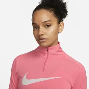 Maillot 1/4 zip femme Nike Dri-FIT Swoosh HBR image-3