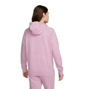 Damen Sweatshirt mit Reißverschluss und Kapuze aus Molton Nike Sportswear Essential image-2