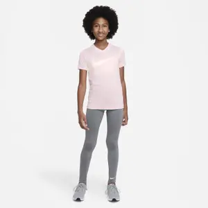Maillot col V fille Nike Dri-Fit Dri-Fit Swoosh image-1
