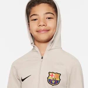 Hooded sweatshirt for kids FC Barcelona Dri-FIT Strike image-4