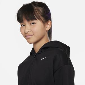 Sweatshirt fecho de correr com capuz de menina Nike Therma-Fit SE+ image-3