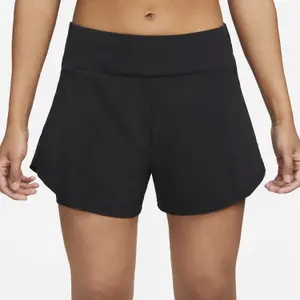 Pantaloncini 2 in 1 da donna Nike Bliss Dri-Fit MR 3 " image-2