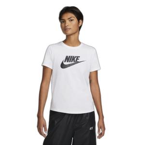 dx7906-100-t-shirt-frau-nike-essential-icn-ftra-weiss-schwarz