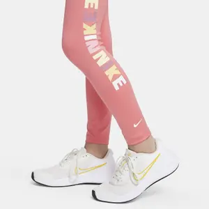 Legging figlia Nike Dri-FIT One Logo Print image-4
