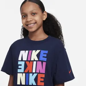 T-shirt fille Nike Boxy Print image-3