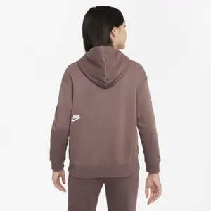 Sweatshirt capuz de tamanho exagerado para raparigas Nike image-1