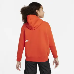 Sweatshirt capuz de tamanho exagerado para raparigas Nike image-1