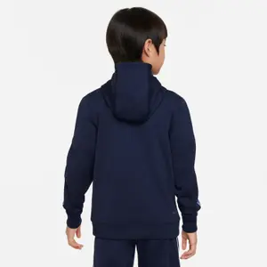 Camisola com capuz com fecho de correr para criança Nike Repeat Pk image-2