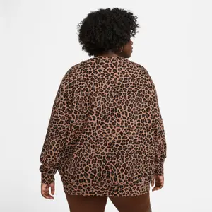 Sweatshirt woman Nike Dri-Fit GT FT CREW LEOPARD image-2