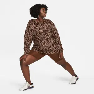 Sweatshirt woman Nike Dri-Fit GT FT CREW LEOPARD image-1