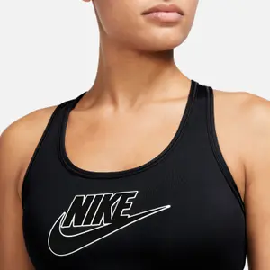 Damen-Sport-BH Nike Swoosh Medium Support Futura image-2