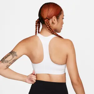 Gepolsterter Sport-BH mit Logo, Frau Nike Swoosh image-4