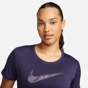 Camiseta de mujer Nike Dri-FIT Swoosh HBR image-4