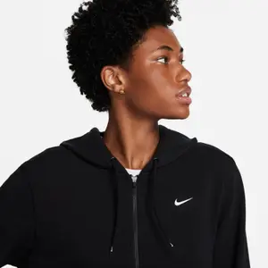 Damska bluza z kapturem full zip Nike One Dri-FIT LBR image-3