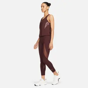 Legging 7/8 de cintura alta para mulher Nike One Dri-FIT NVLTY image-1