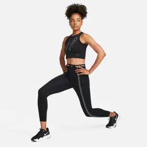 Leggings 7/8 mit hoher Taille, Damen Nike Pro Dri-FIT image-2