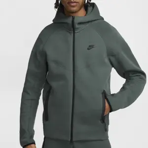 Sweatshirt com capuz e fecho de correr Nike Tech Fleece image-3