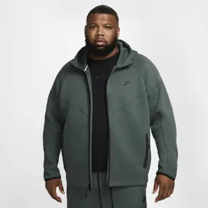 Sweatshirt com capuz e fecho de correr Nike Tech Fleece image-2