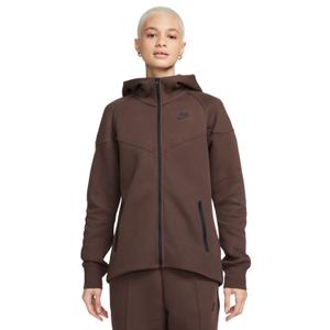 fb8338-237-hoodie-damen-nike-tech-fleece-baroque-brown-black