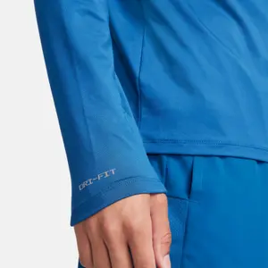 Felpa con 1/4 di zip Nike Flash image-5