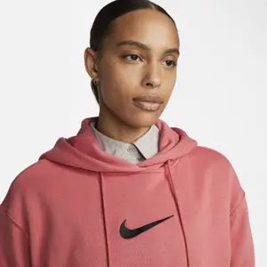 Sweatshirt woman Nike Fleece OS PO HDY MS image-3