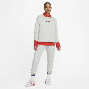 Sweatshirt woman Nike Fleece OS MS image-1