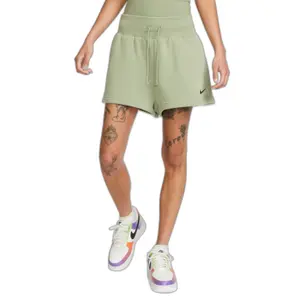 Calções de cintura alta para mulheres Nike Phoenix Fleece image-0