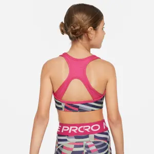 Sujetador reversible para niña Nike Swoosh image-4