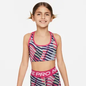 Sujetador reversible para niña Nike Swoosh image-2