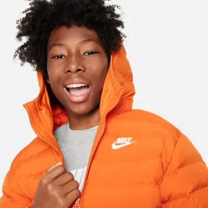 Plumífero con capucha para niños Nike image-3