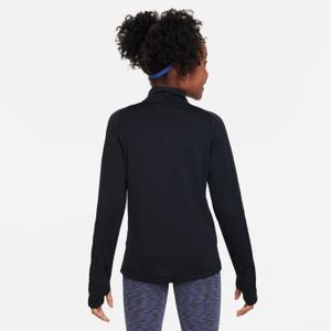 Girl's dri-fit half-zip tracksuit jacket Nike image-2