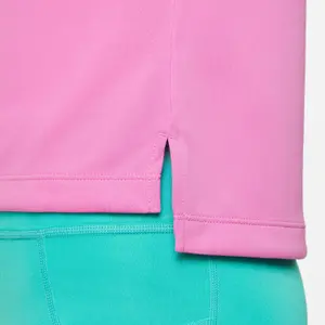 Giacca della tuta dri-fit a mezza zip da bambina Nike image-5