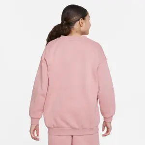 Sweatshirt für Mädchen mit Rundhalsausschnitt Nike Club Fleece Oversized LBR image-2