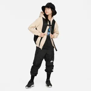 Sudadera con cremallera para niña Nike Club Fleece Oversized LBR image-1
