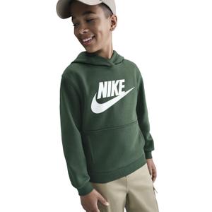 Sweatshirt com capuz logo criança Nike Club Fleece image-2