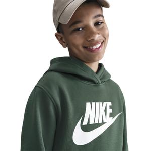 Sweatshirt com capuz logo criança Nike Club Fleece image-4