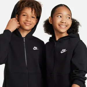 Children's zip-up hooded sweatshirt Nike Club Fleece LBR image-3