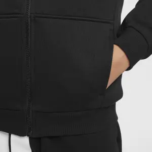 Hooded sweatshirt with zipper Nike Club Fleece image-4