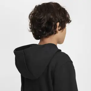 Hooded sweatshirt with zipper Nike Club Fleece image-5